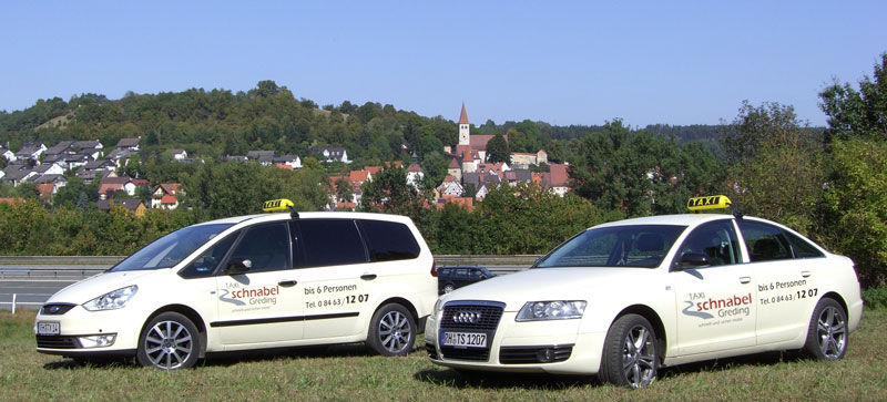 TAXI Schnabel · Taxi Kinding · Bahnhof Kinding · Beilngries · Tel. 08463-1207 Taxi Schnabel, Taxi-Kinding, Bahnhof-Kinding